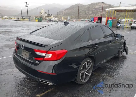 2020 Honda Accord Sport 2.0T from USA, damaged, VIN 1HGCV2F3XLA012622